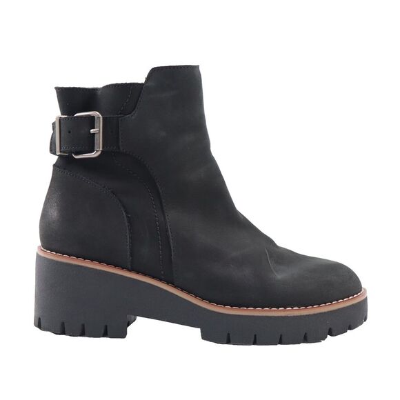 🔥Blondo DARLEEN Waterproof Nubuck Ankle Boots, Black 6.5US MSRP$200 SHIPS TODAY - Picture 1 of 10